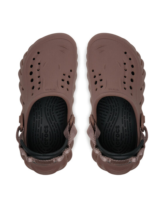 Crocs Crocs Klapki Echo Clog 207937 Brązowy