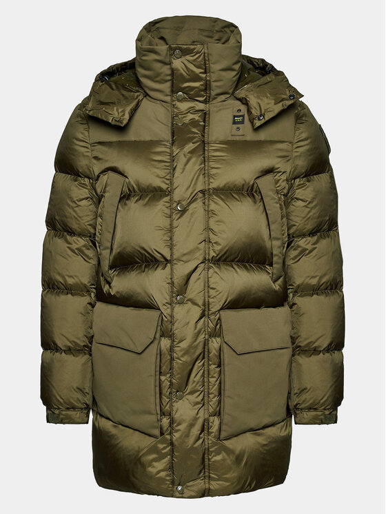 Blauer Blauer Pernata jakna 23WBLUK03009 Zelena Regular Fit