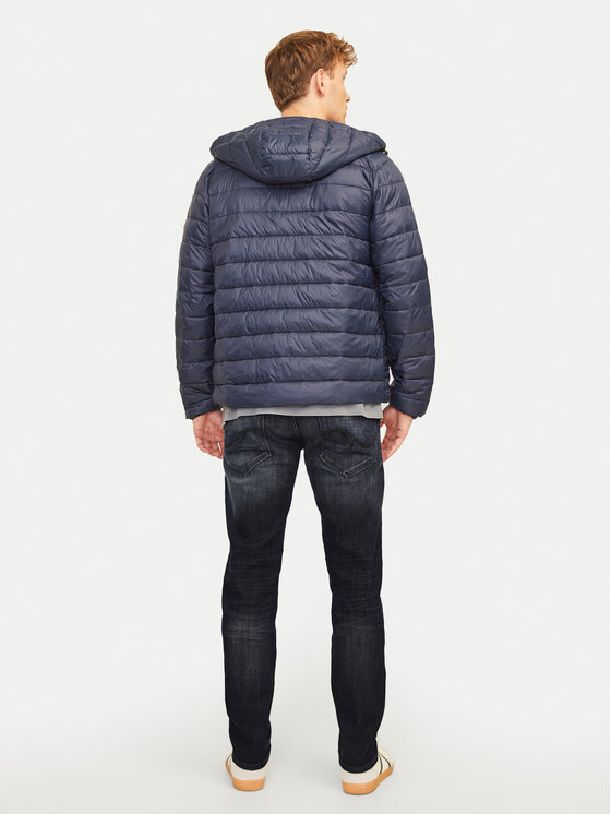 Jack & Jones Jack & Jones Jeansy Mike 12263530 Granatowy Tapered Fit