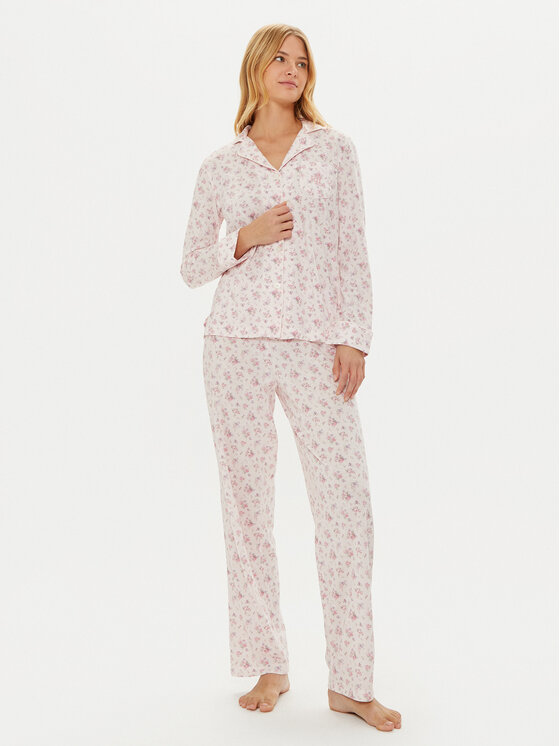 LAUREN RALPH LAUREN LAUREN RALPH LAUREN Pidžama ILN92368 Ružičasta Regular Fit
