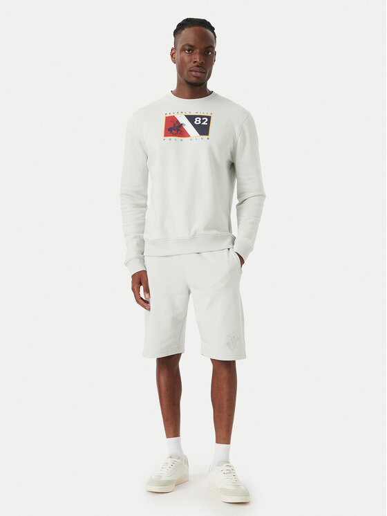 Beverly Hills Polo Club Beverly Hills Polo Club Sportiniai šortai M6339B Šviesiai pilka Regular Fit