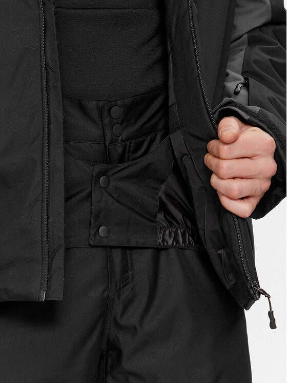 4F 4F Μπουφάν για σκι 4FAW23TTJAM306 Μαύρο Regular Fit