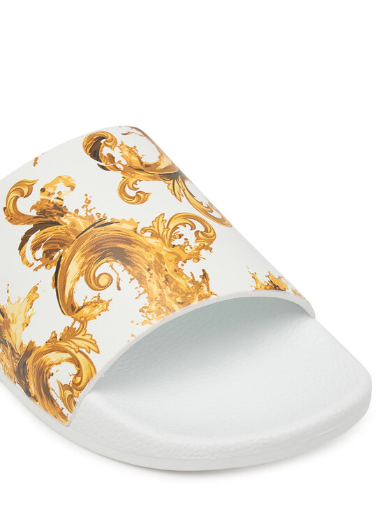 Versace Jeans Couture Versace Jeans Couture Šlepetės 80VA3SQ3 ZS365 G03 Balta