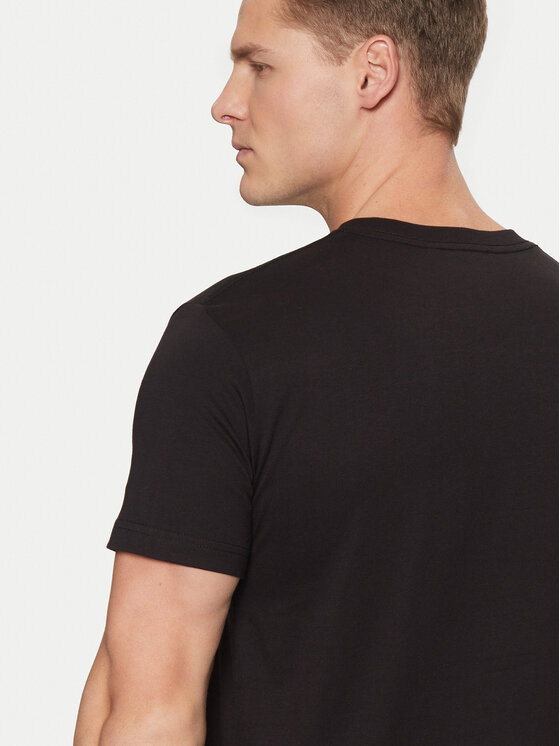 Versace Jeans Couture Versace Jeans Couture T-shirt 78GAHT05 Nero Regular Fit