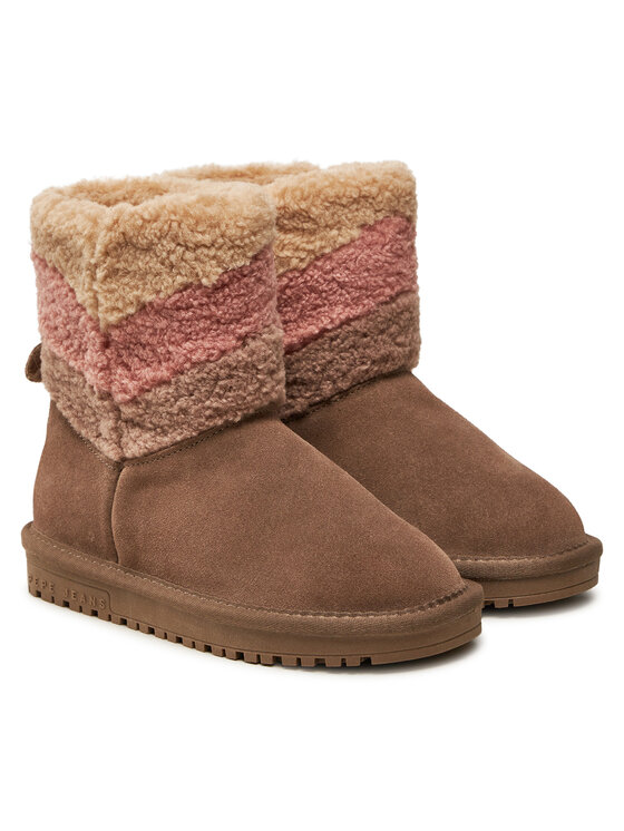 Pepe Jeans Pepe Jeans Μπότες Χιονιού PGS50201 Καφέ