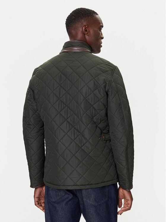 Barbour Barbour Демісезонна куртка MQU0281GN72 Зелений Slim Fit