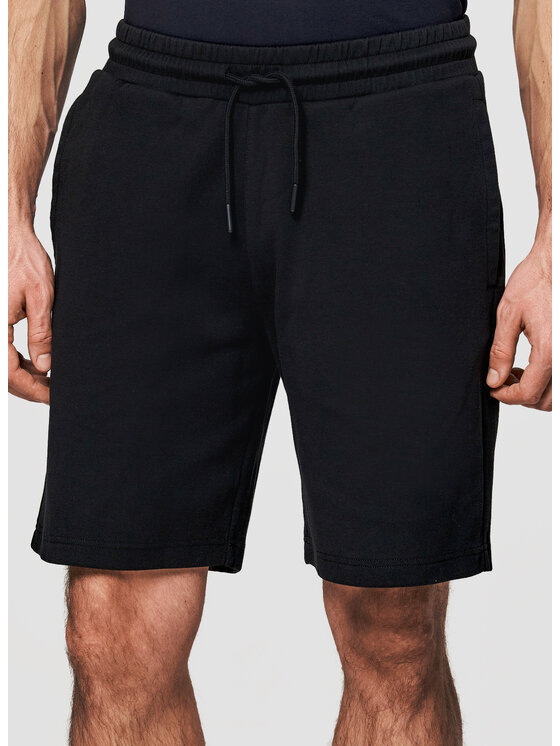 Pako Lorente Pako Lorente Szorty materiałowe P26SN-WS-004 Czarny Classic Fit