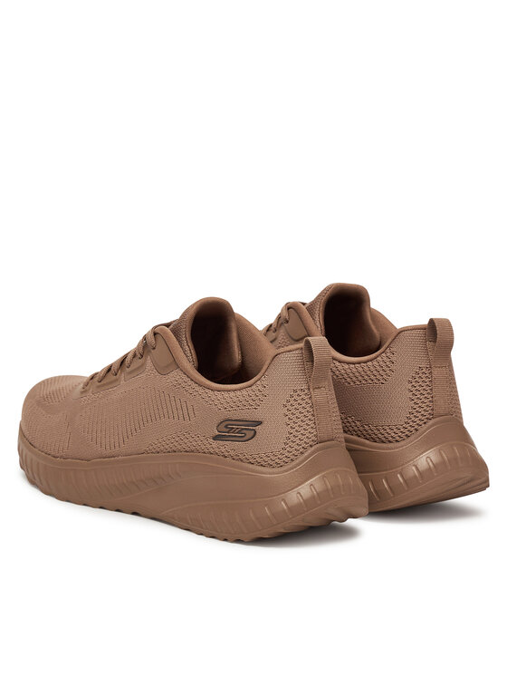Skechers Skechers Sneakersy Bobs Squad Chaos-Face Off 117209/CLAY Brązowy