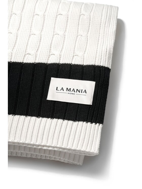 La Mania La Mania Koc Lullaby 140x160 Biały