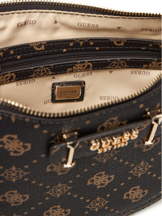 Guess Guess Ročna torba Silia HWGP98 90180 Rjava