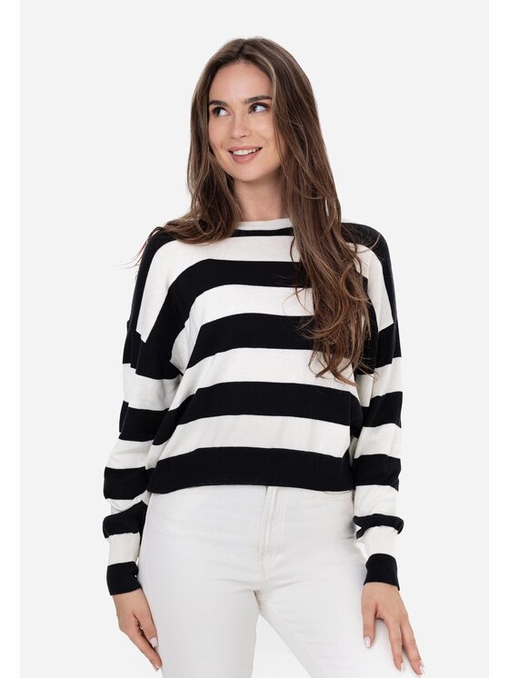 LAURELLA LAURELLA Svetr Laurella 6TU015228 Barevná Regular Fit