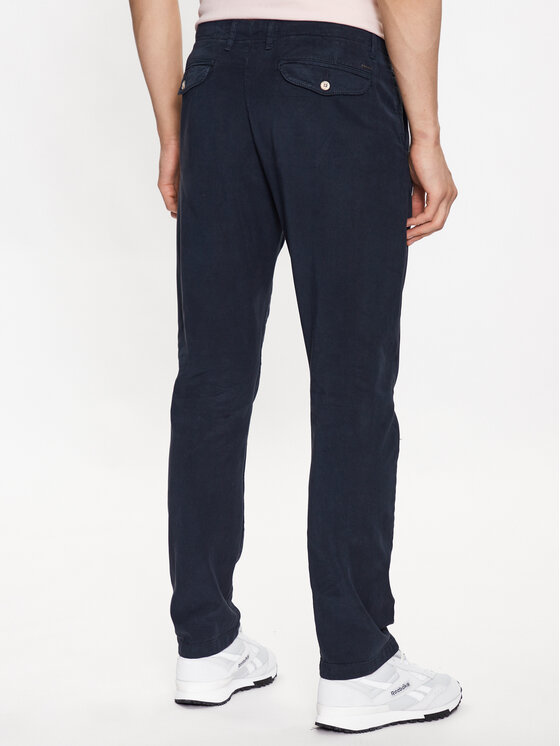 INDICODE INDICODE Stoffhose Ville 60-291 Dunkelblau Regular Fit