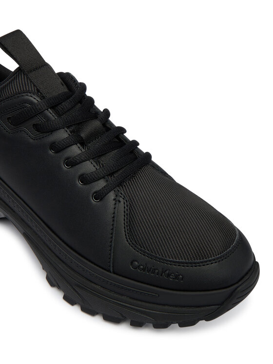 Calvin Klein Calvin Klein Sneakersy Hike Runner Laceup Tech Mix YM0YM01417 Černá