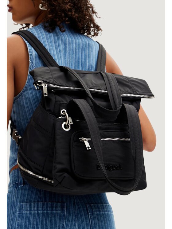 Desigual Desigual Zaino BACK_BASIC MODULAR VOYAGER BLACK Nero