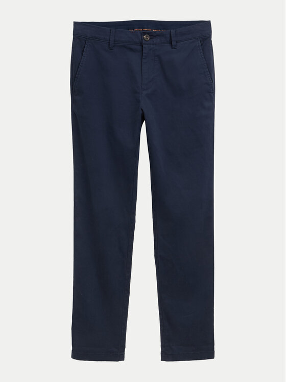 Tom Tailor Tom Tailor Szövet nadrág 1044398 Sötétkék Slim Fit