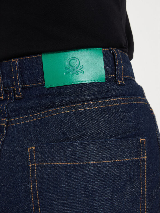 United Colors Of Benetton United Colors Of Benetton Jeansshorts 42CLD9015 Dunkelblau Regular Fit