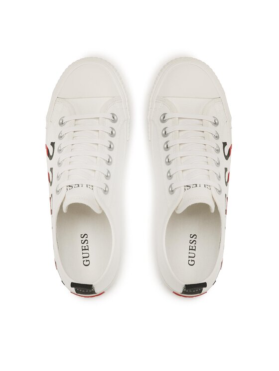 Guess Guess Tenisice New Winners Low FM6NWL FAB12 Bijela