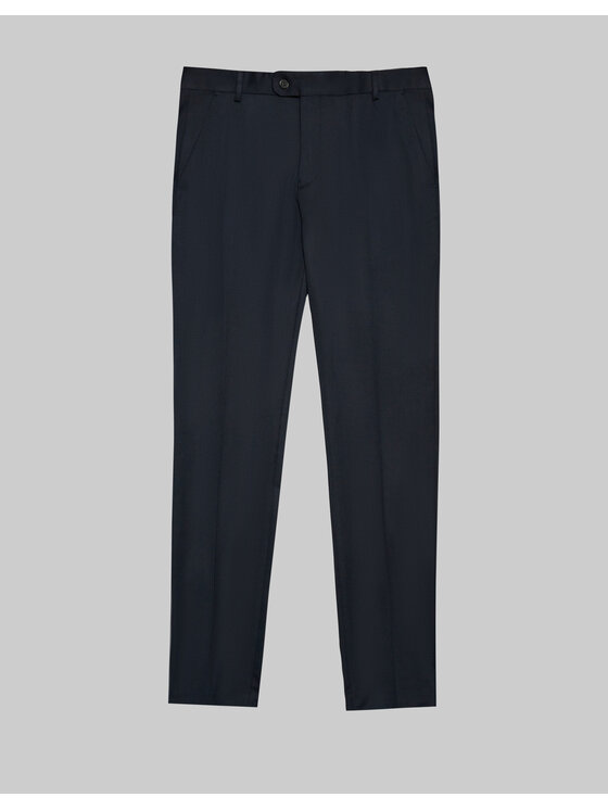 Borgio Borgio Garnitur turro Granatowy Super Slim Fit