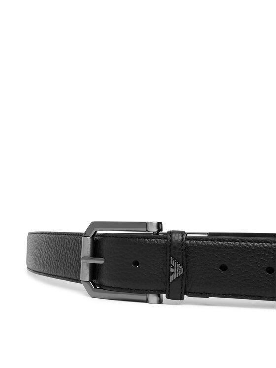 Emporio Armani Emporio Armani Pánsky opasok EM005829 AF25475 UC001 Čierna