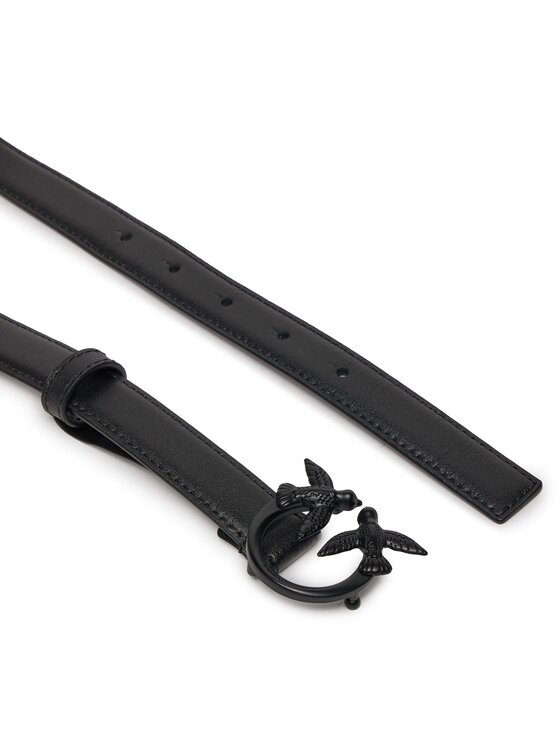 PINKO Pinko Dámsky opasok Love Berry H2 Belt. PE 24 PLT01 100143 A1K2 Čierna