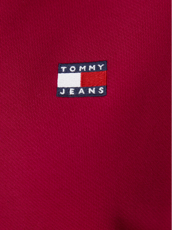Tommy Jeans Tommy Jeans Majica dugih rukava Badge DW0DW19414 Ružičasta Boxy Fit