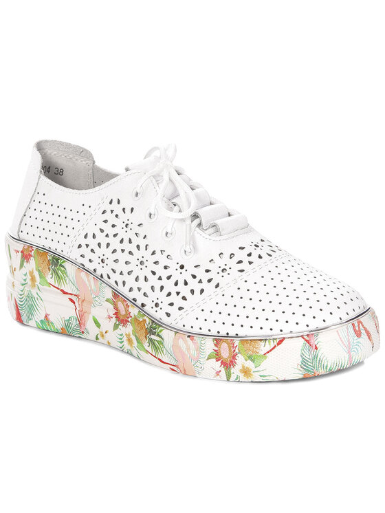Sneakersy, rozmiar 39, Białe, 54C1604-WHITE