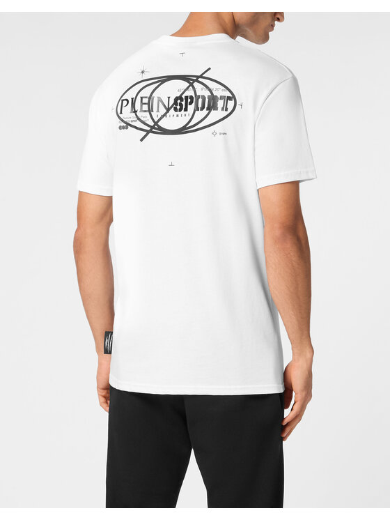 Plein Sport Plein Sport T-Shirt 23105 Biały Regular Fit