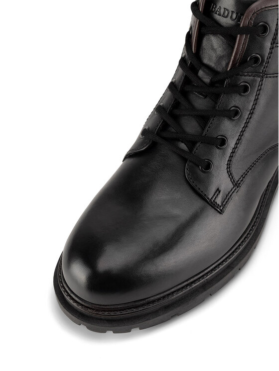 Badura Badura Schnürschuhe CHARLIE-02 MI08 Schwarz