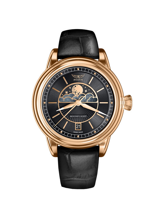 Aviator Aviator Orologio V.1.33.2.253.4 Nero
