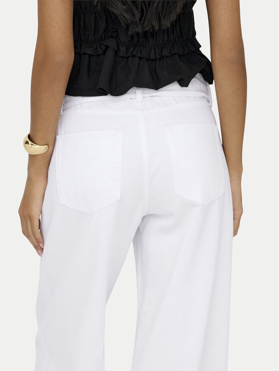 ONLY ONLY Jeans Gianna 15363227 Weiß Balloon Fit
