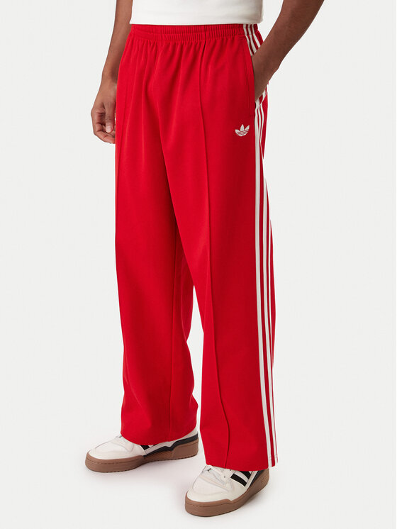 adidas adidas Melegítő alsó adicolor KE3498 Piros Loose Fit