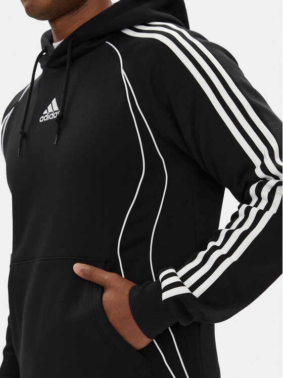 adidas adidas Pulóver adicolor Teamgeist JY6394 Fekete Regular Fit