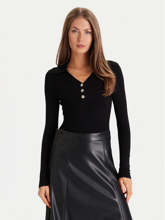 Morgan Morgan Pulover 252-MBANOU Bej Slim Fit