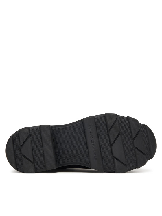 Tommy Hilfiger Tommy Hilfiger Γαλότσες Flag Ankle Warm Lining FW0FW08974 Μαύρο