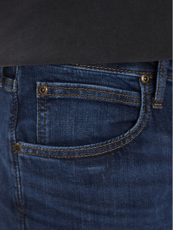 Lee Lee Traperice Luke 112365111 Tamnoplava Super Slim Fit