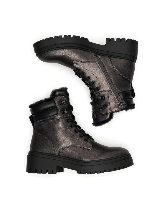 MEXX MEXX Botine MI001713143W Argintiu