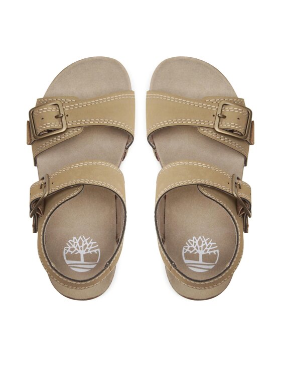 Timberland Timberland Sandały Castle Island 2 Strap TB0A5SYWDR01 Beżowy
