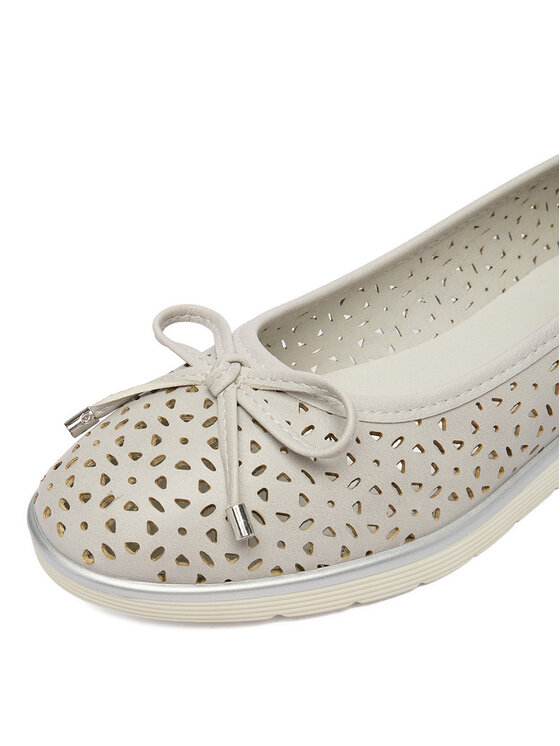 Go Soft Go Soft Ballerinas CEO-WYL3650-2 Grau