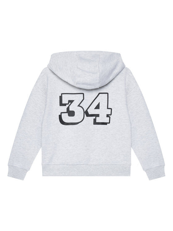 SHAQ SHAQ Світшот W126-SQBSS-1004-40M Сірий Regular Fit