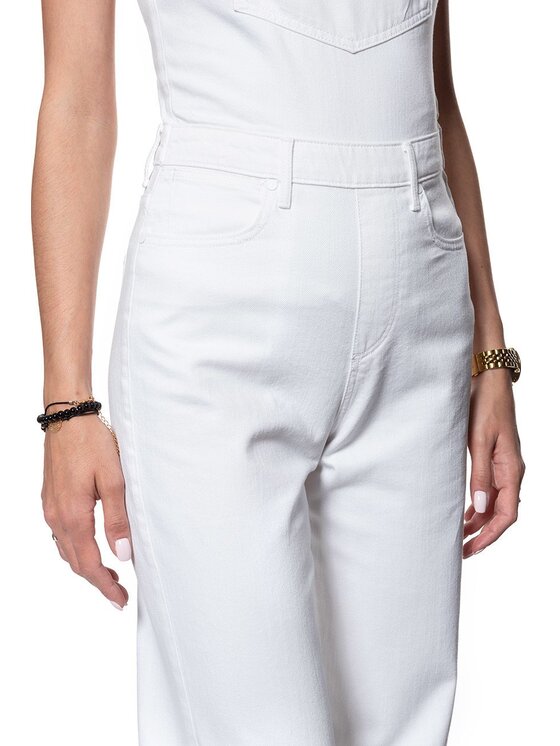 Wrangler Wrangler Jumpsuit OVERALL FLARE Bianco Regular Fit