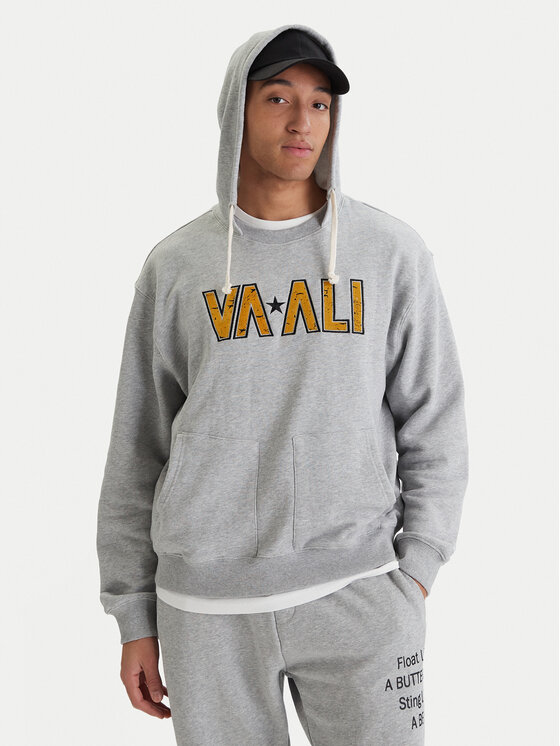 RVCA RVCA Mikina Va X Ali 23A413500 Šedá Regular Fit