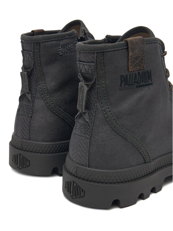 Palladium Palladium Turistická obuv Pampa Pine Wax 74993-081-M Černá