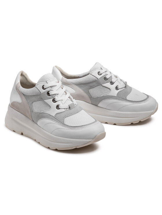 Geox Geox Αθλητικά D Backsie A D15FLA 08521 C0130 Λευκό