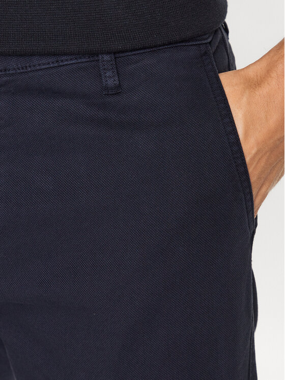 Guess Guess Chino hlače M3YB16 WFIN3 Modra Slim Fit