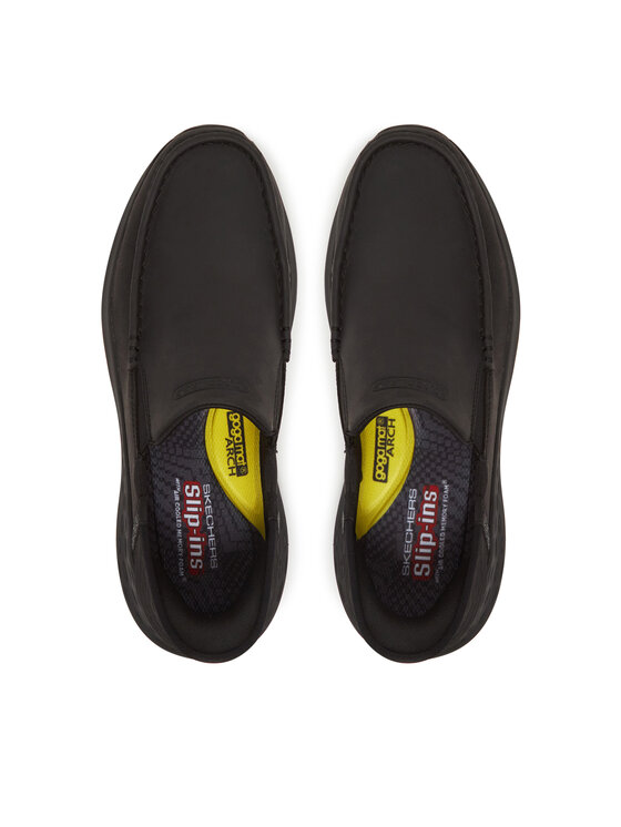 Skechers Skechers Półbuty Slip-Ins Parson - Oswin Czarny