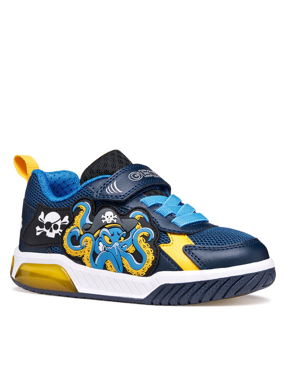 Geox Geox Sneakersy J Inek Boy J659CC 01454 C0657 D Granatowy