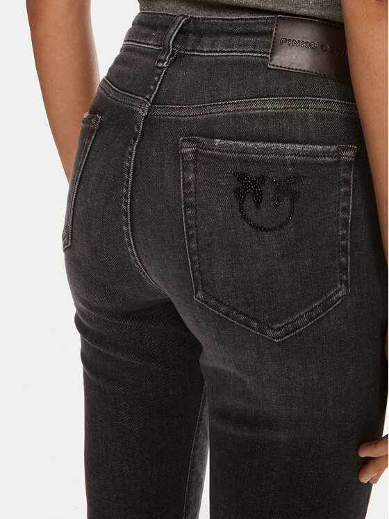PINKO Pinko Jeans hlače Flora 100561 A21X Črna Regular Fit