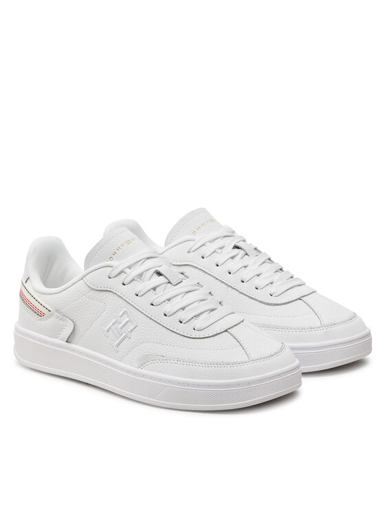 Tommy Hilfiger Tommy Hilfiger Sneakers Th Heritage Court Sneaker Strps FW0FW08284 Alb