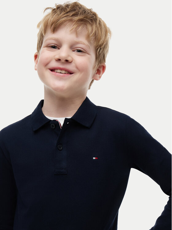 Tommy Hilfiger Tommy Hilfiger Polo KB0KB09664 Σκούρο μπλε Regular Fit