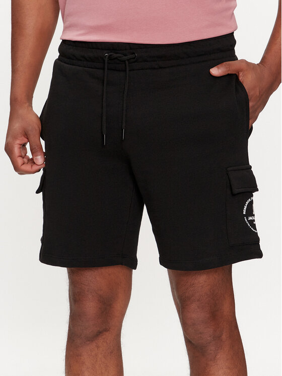 Jack&Jones Jack&Jones Sportovní kraťasy Jpstswift 12249930 Černá Regular Fit